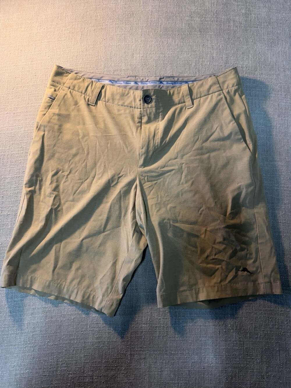 Tommy Bahama IslandZone Chip Shot Performance Shorts Khaki